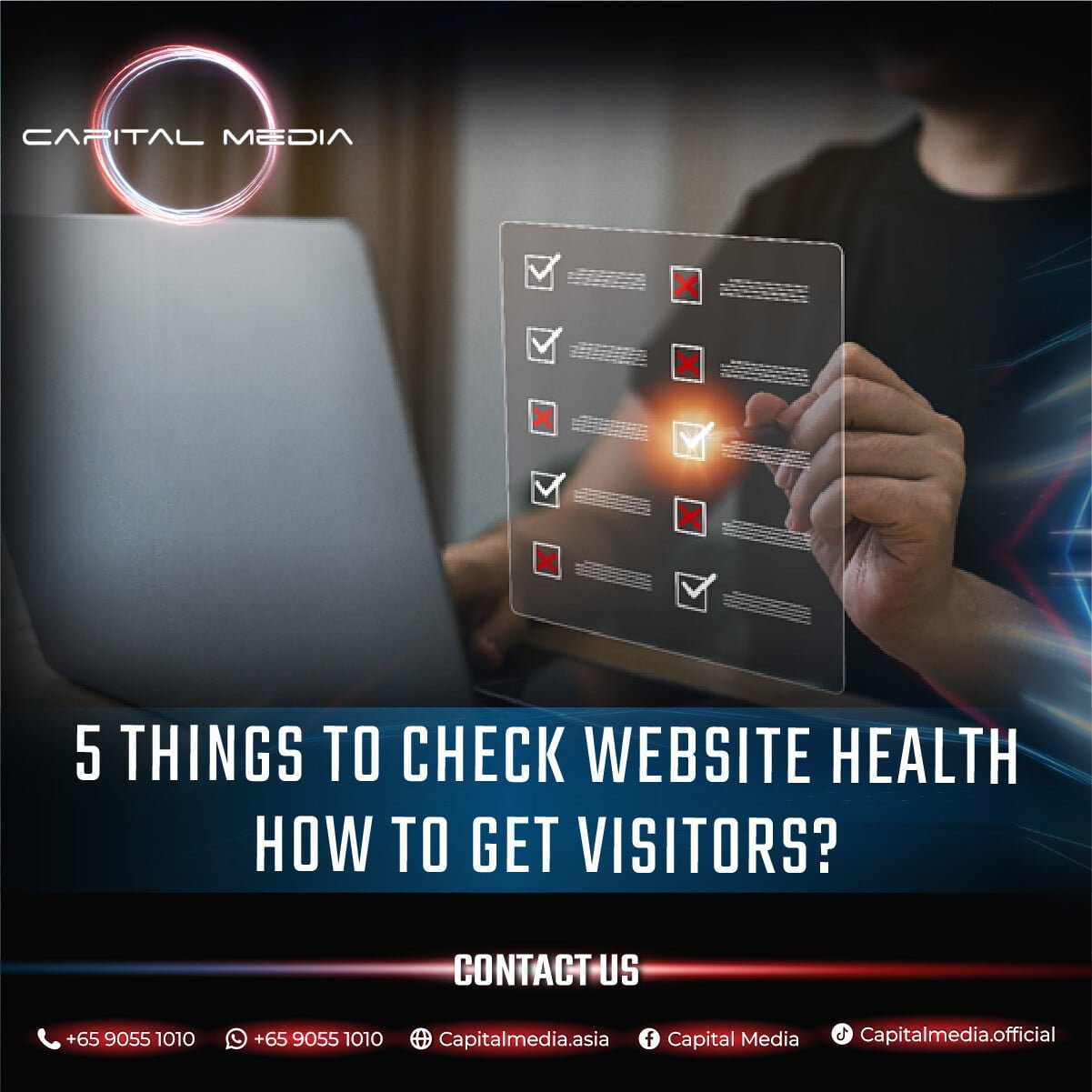 5 Things to Check Website Health & How to Get Visitors