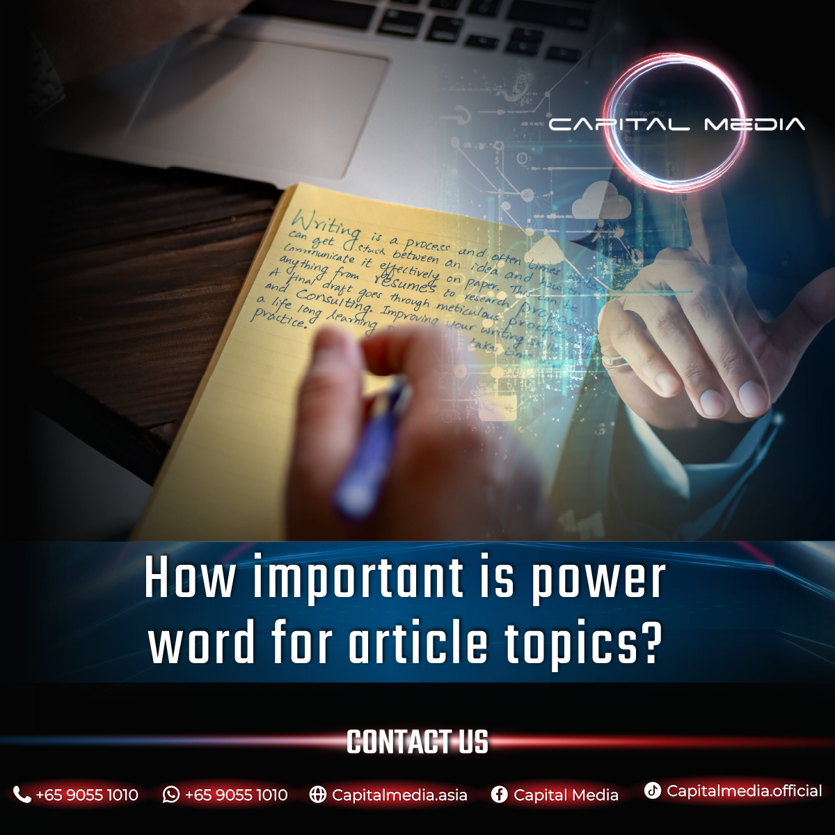How important is power word for article topics?